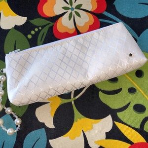 Lily Starr Pearl Fabric Wristlet Clutch